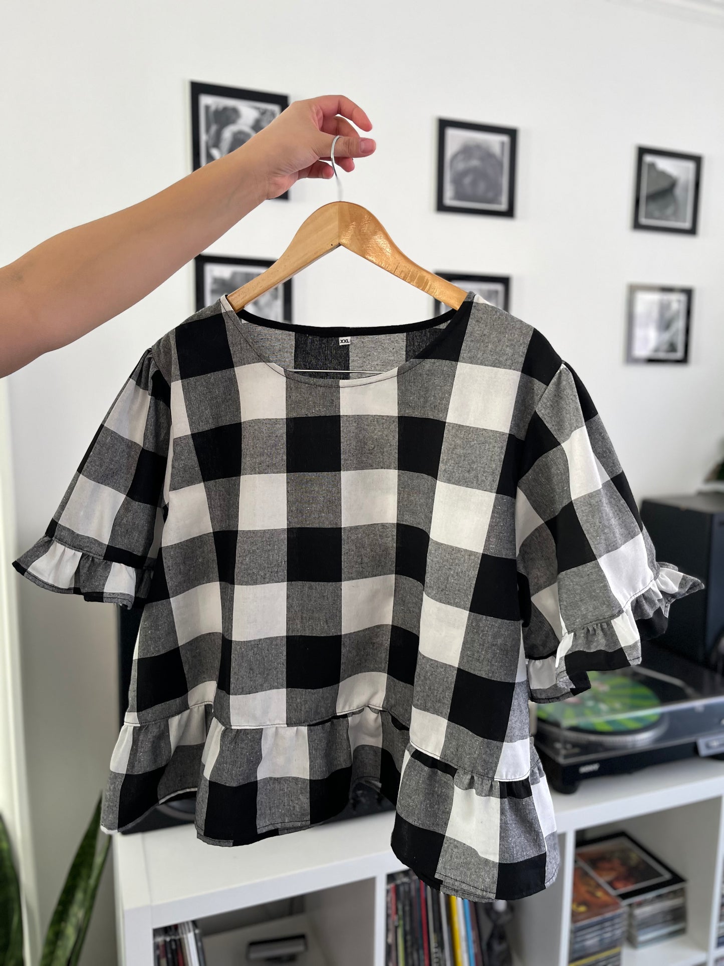 Blusa Abby Mallorca negro