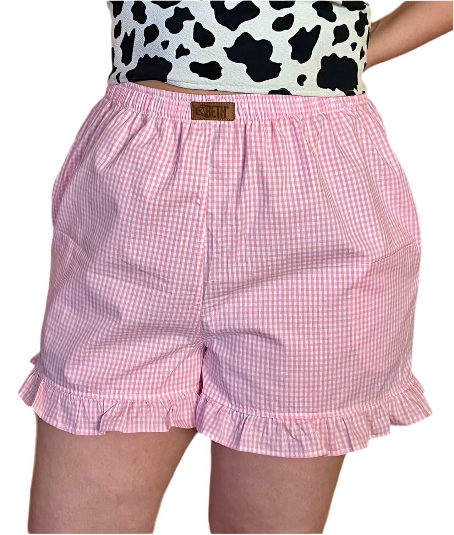 Short Lillie vichy rosado