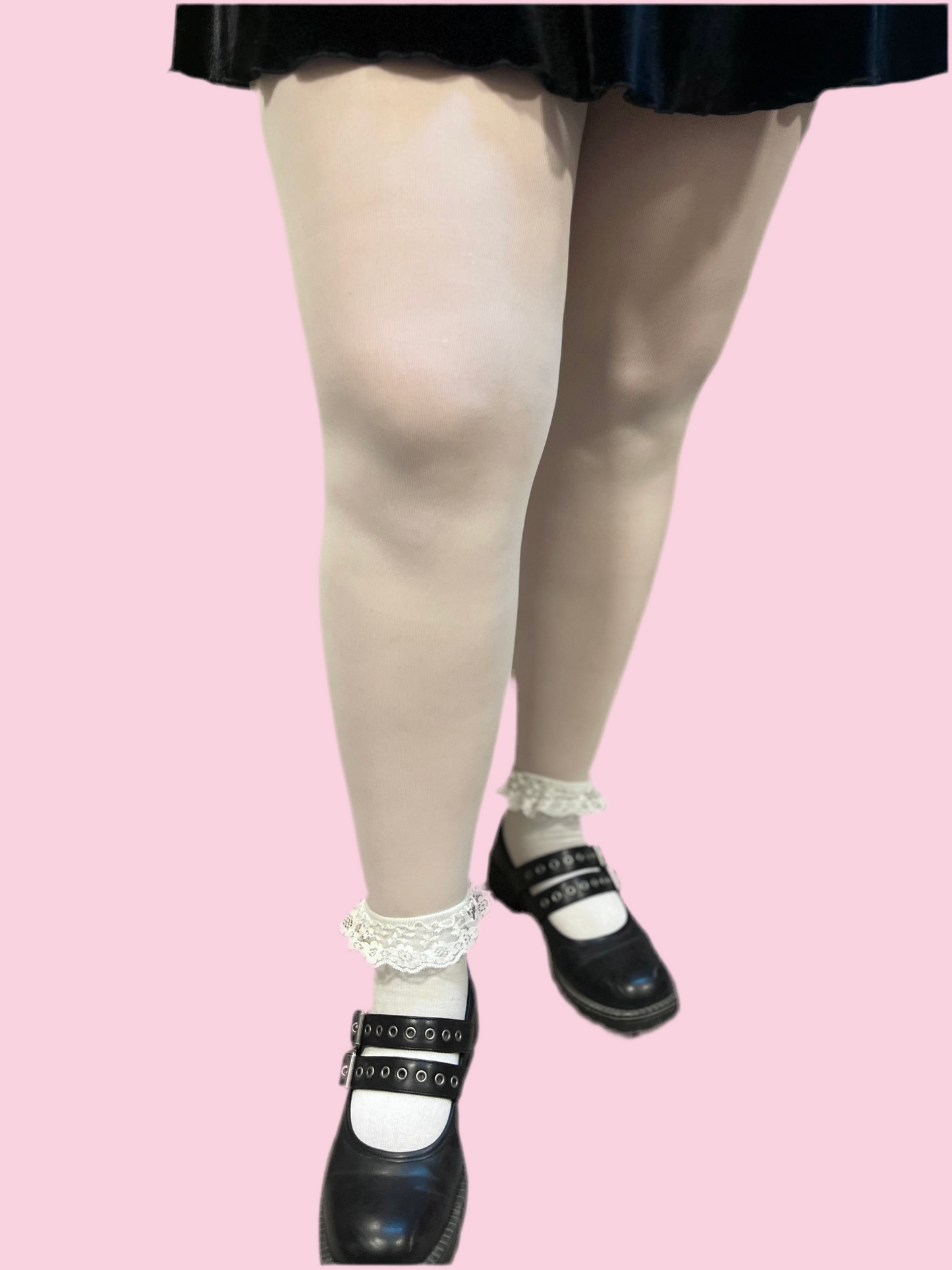 Panty plus size (42 a 54) blanco