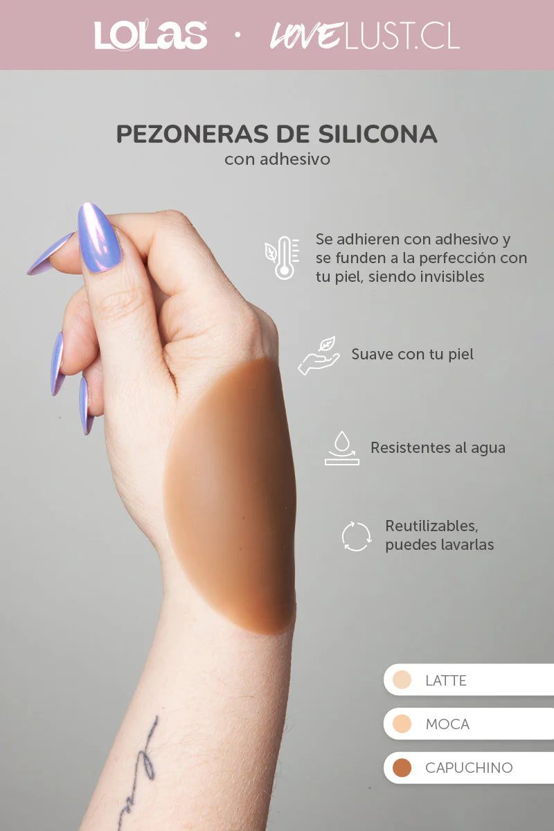 Lolas con adhesivo