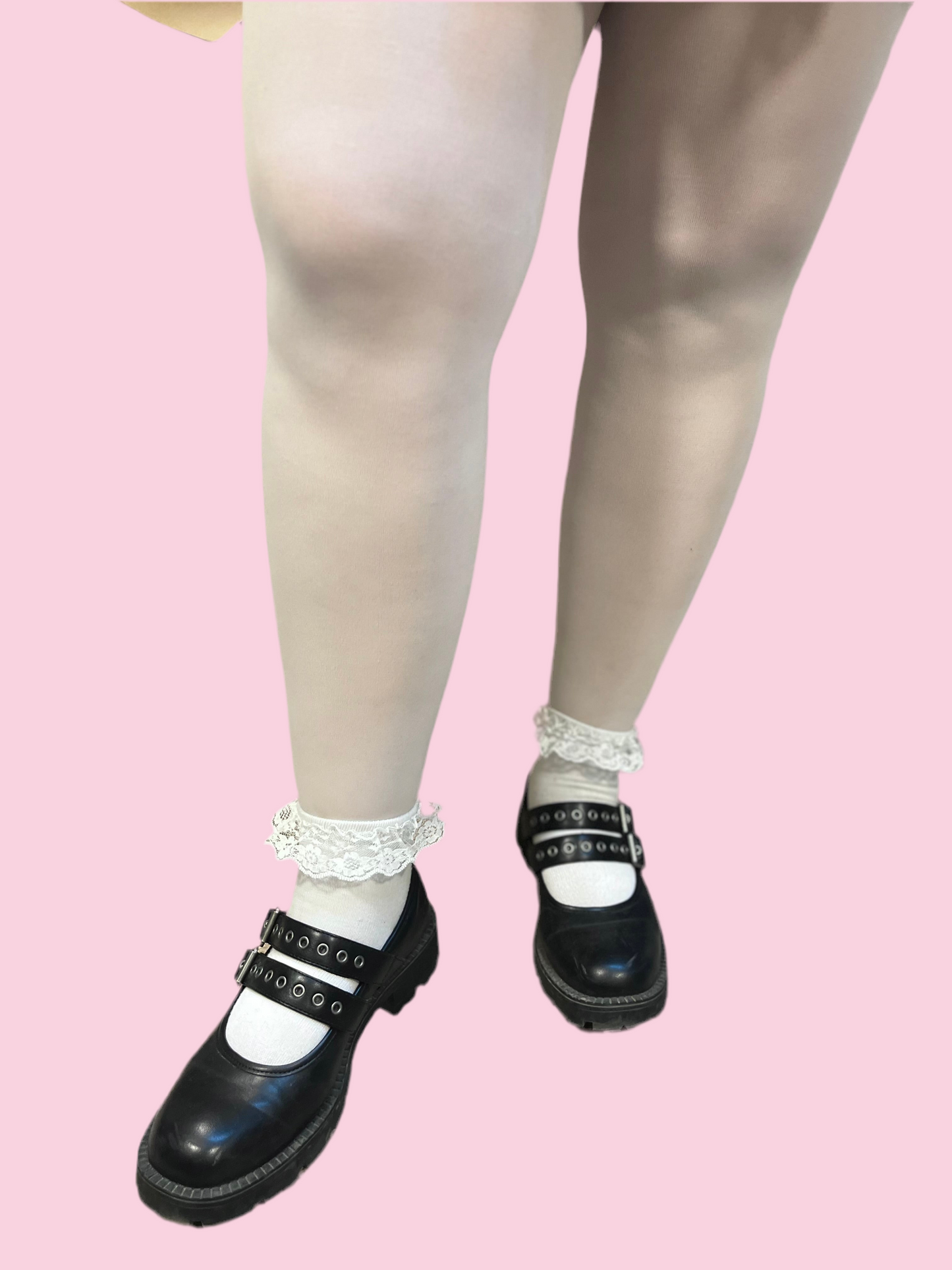 Panty plus size (42 a 54) blanco