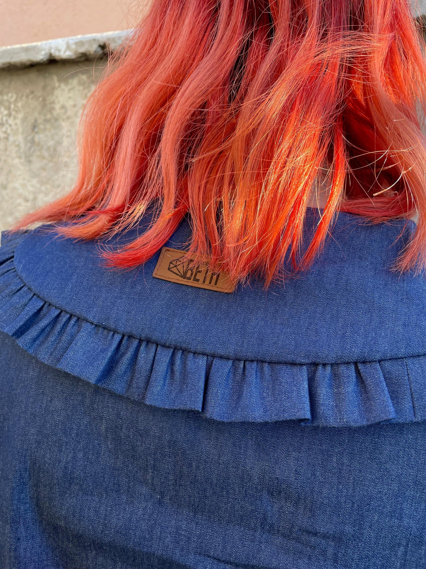Blusa Tuttie blue denim