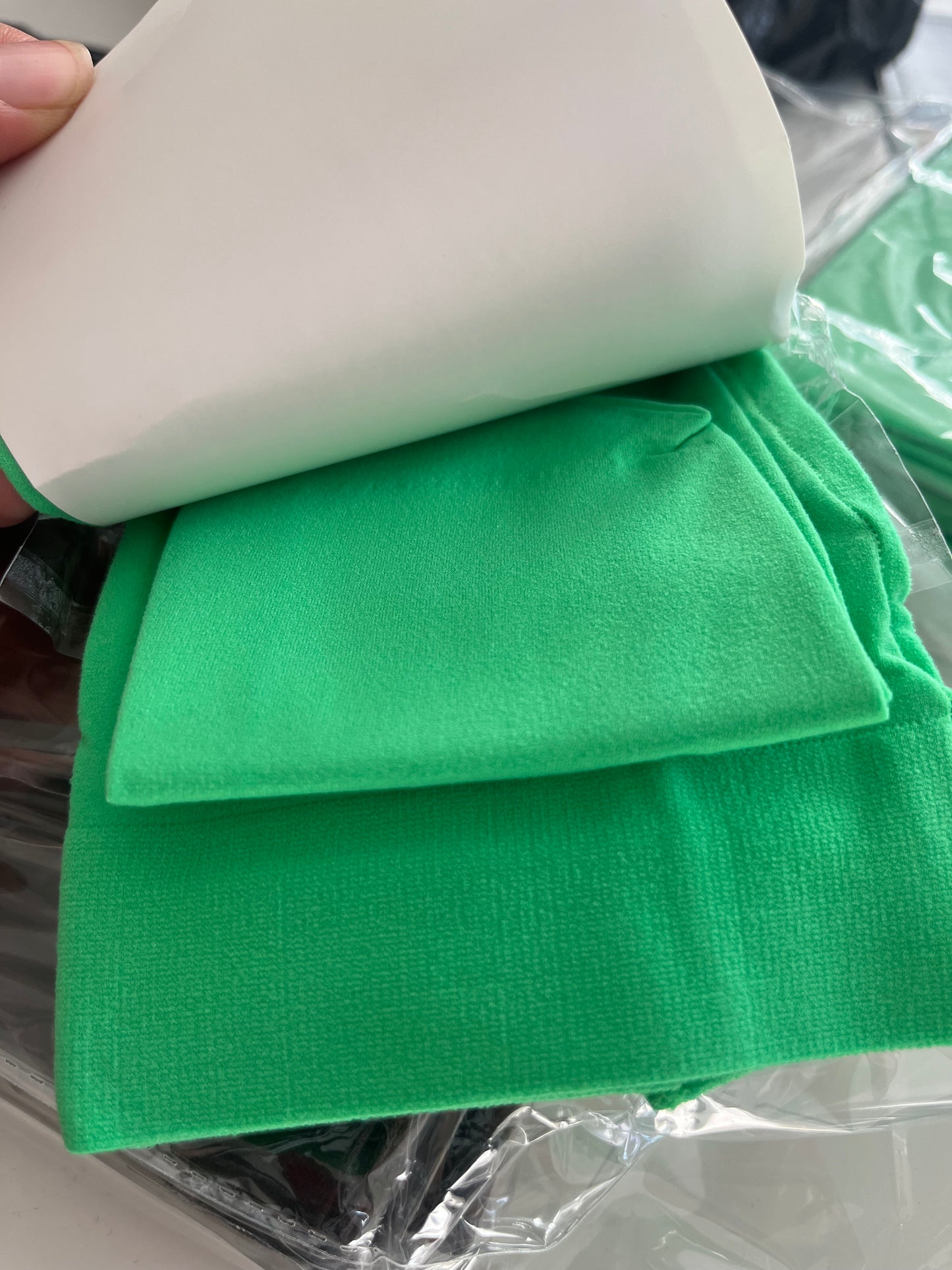 Panty tradicional verde manzana