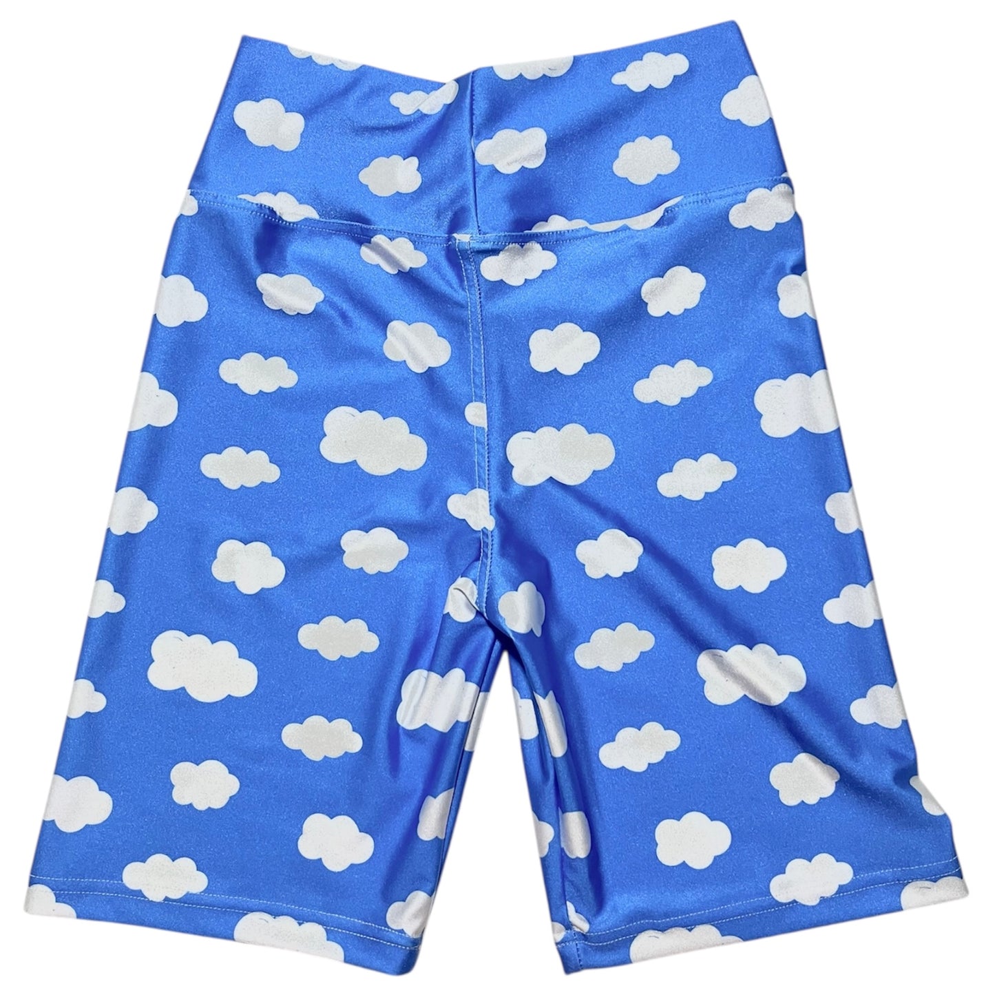 Calza biker nubes