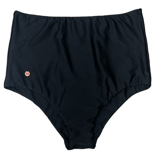 Calzón tiro alto regular bikini negro