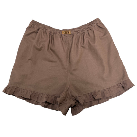 Short Lillie Lino Mocha