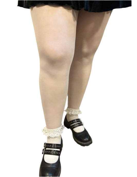 Panty plus size (42 a 54) blanco