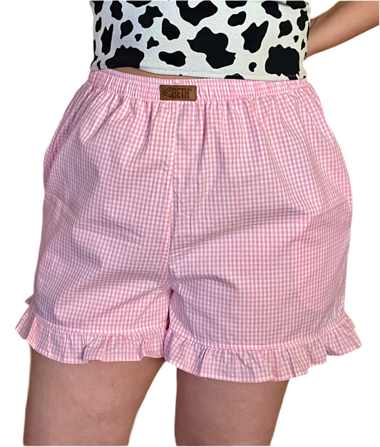 Short Lillie vichy rosado
