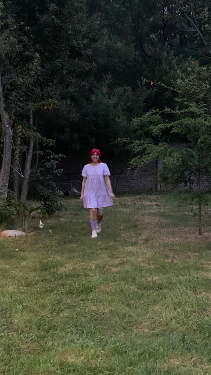 Vestido Clarissa Vichy lila