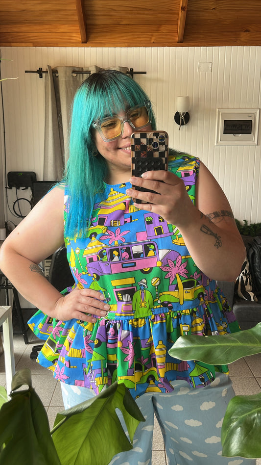 Blusa única algodón chileno de Sumar