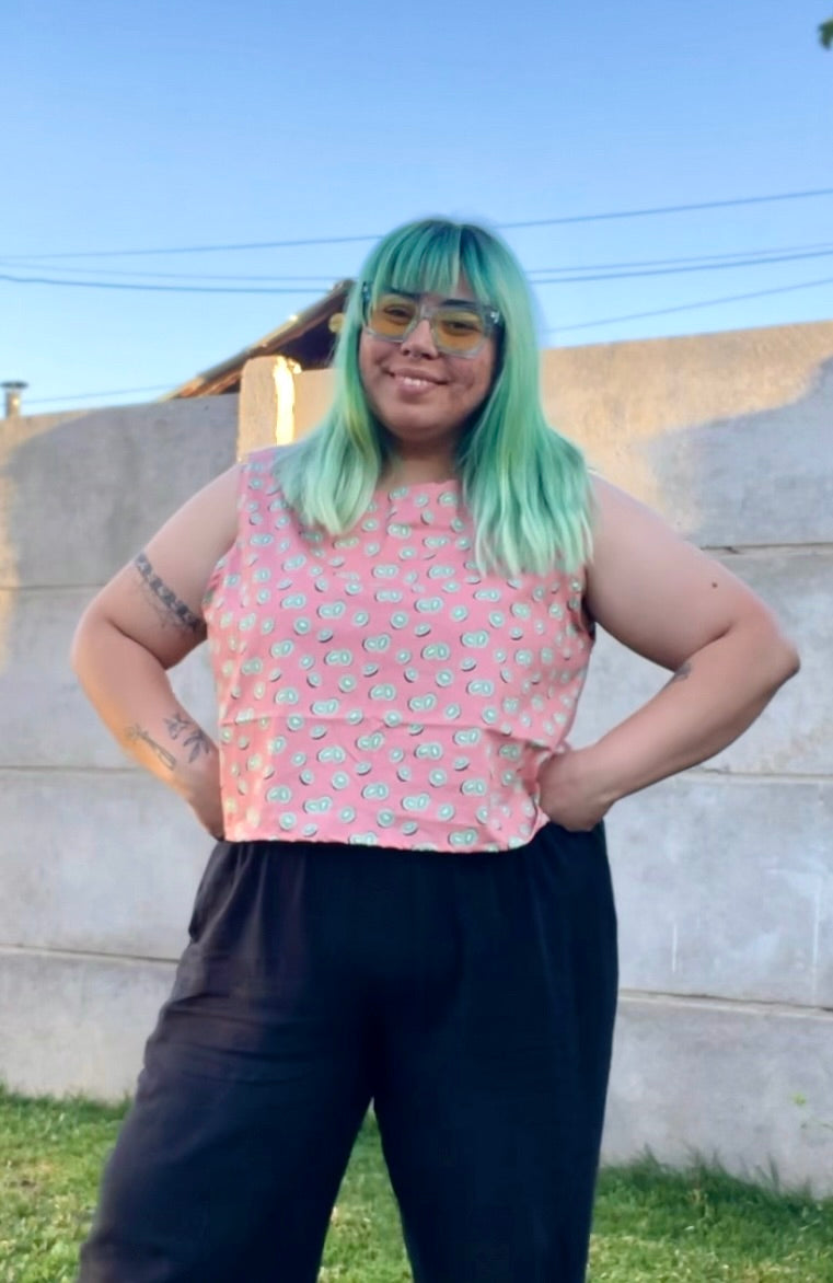 Blusa Roxie Rosado kiwis