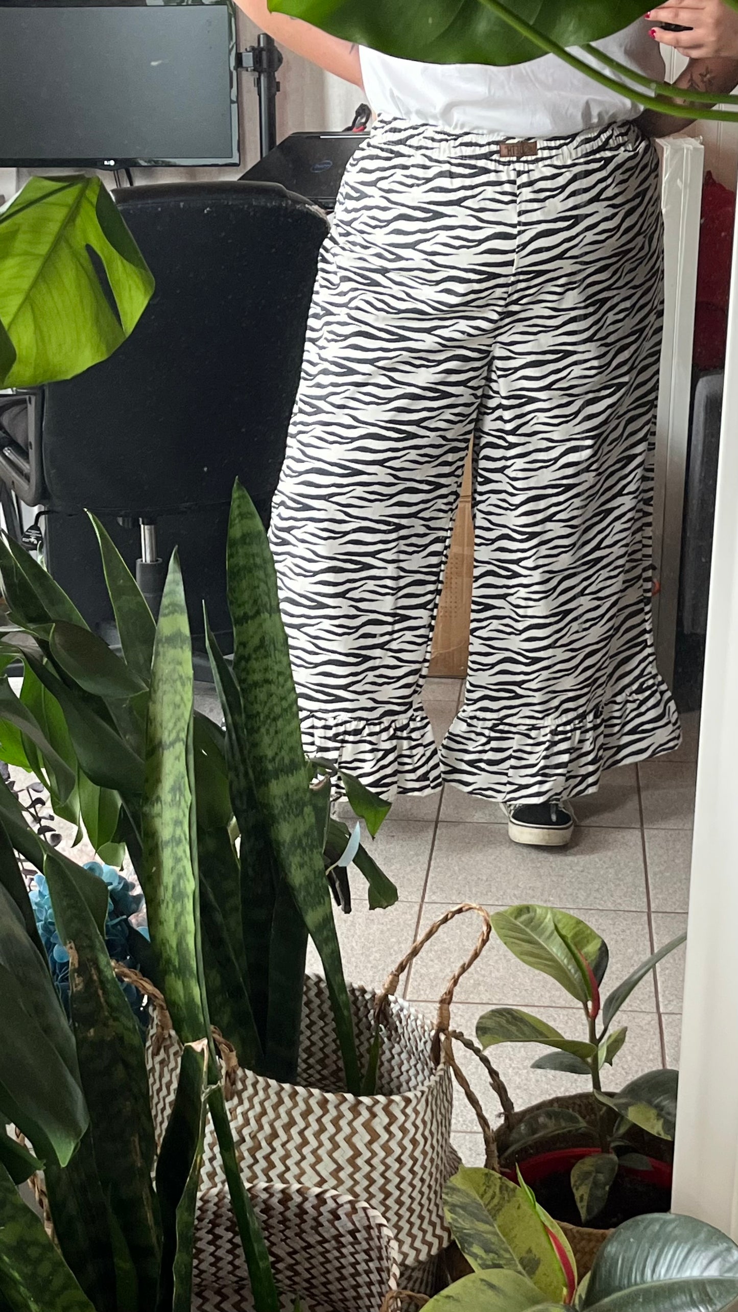 Culotte Lillie cebra (vuelito largo)