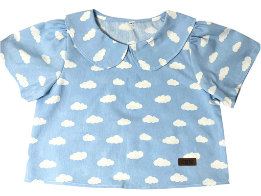 Blusa Bebé nubes