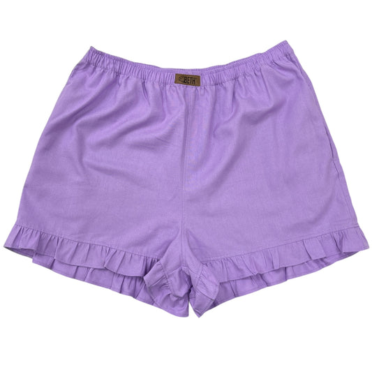 Short Lillie Lino lila