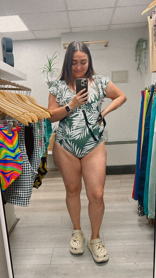Bañador una pieza Flo Oliva