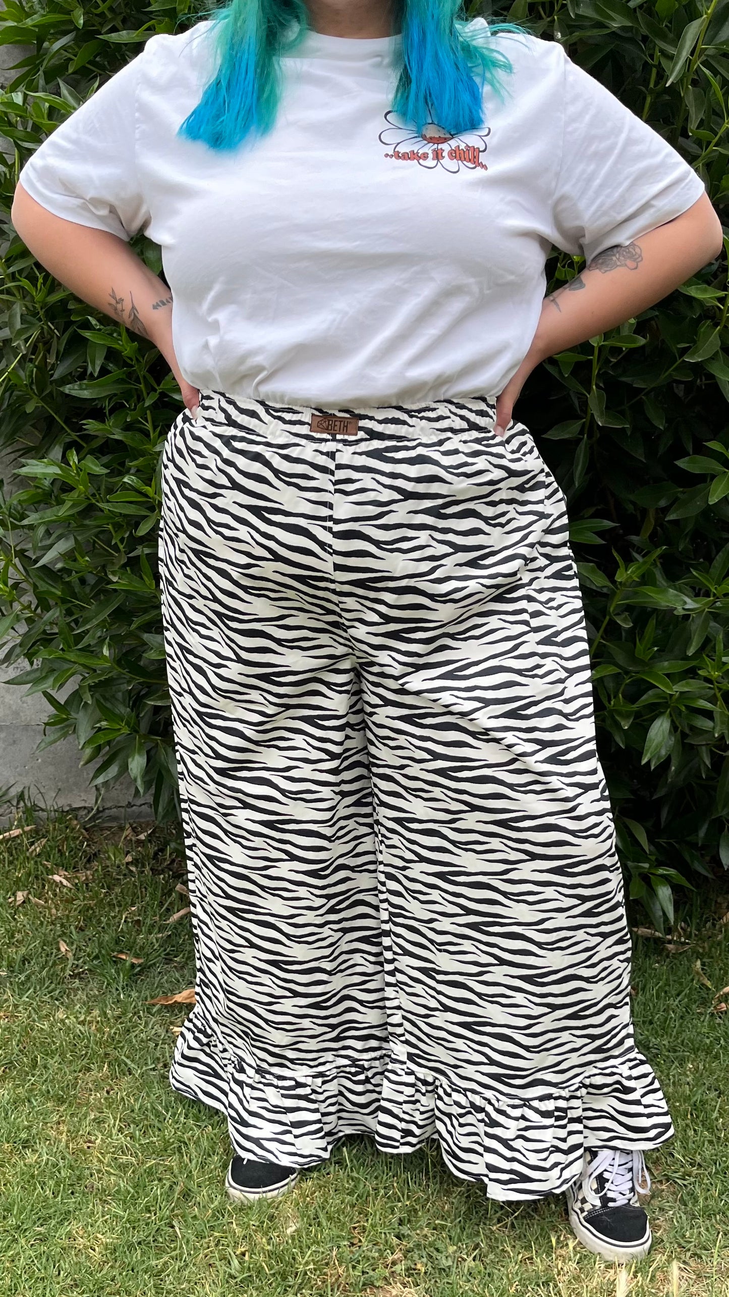 Culotte Lillie cebra (vuelito largo)