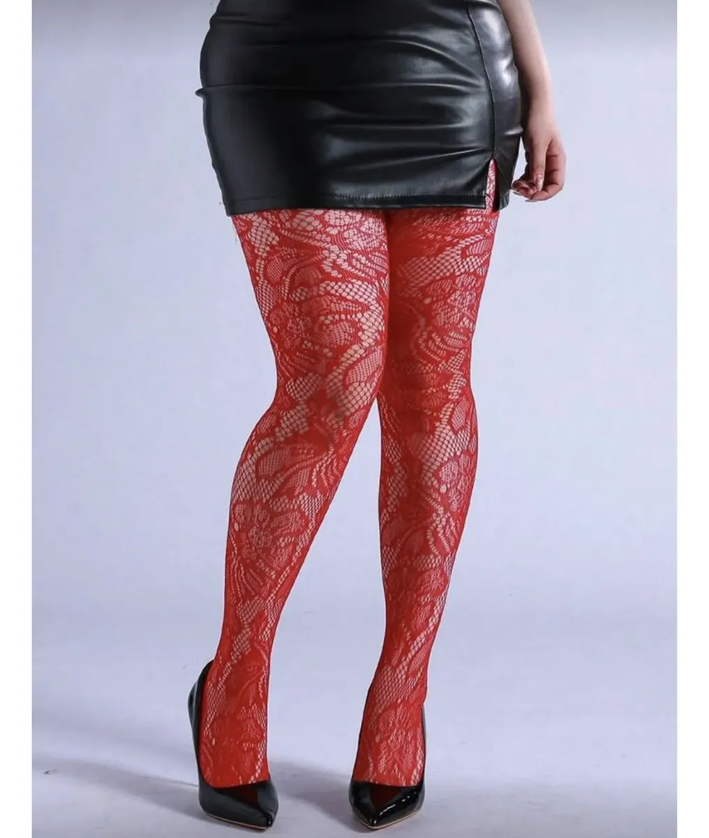 Panty De Encaje ROJO