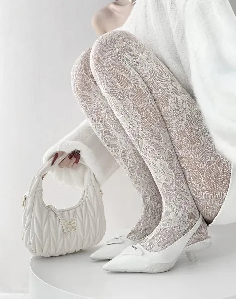 Panty De Encaje BLANCO Para Todas Las Tallas Y Plus Size
