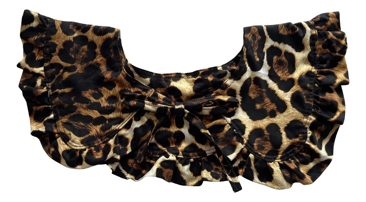 Cuellito desmontable adulto leopardo