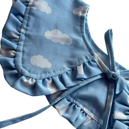 Cuellito desmontable adulto nubes celeste PRE ORDEN