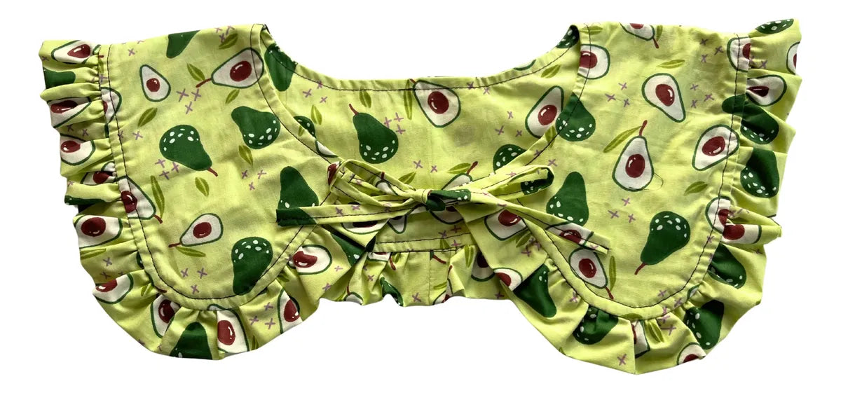 Cuellito desmontable adulto verde paltas