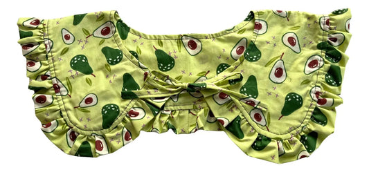 Cuellito desmontable adulto verde paltas