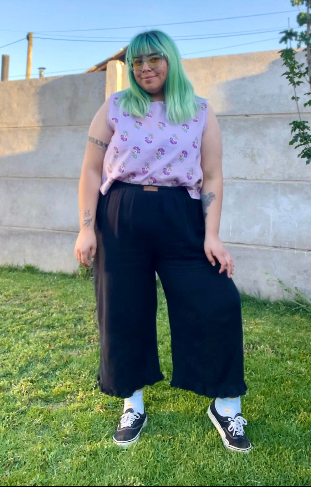 Blusa Roxie Lila floral